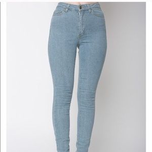 American Apparel Pencil Pant Jeans